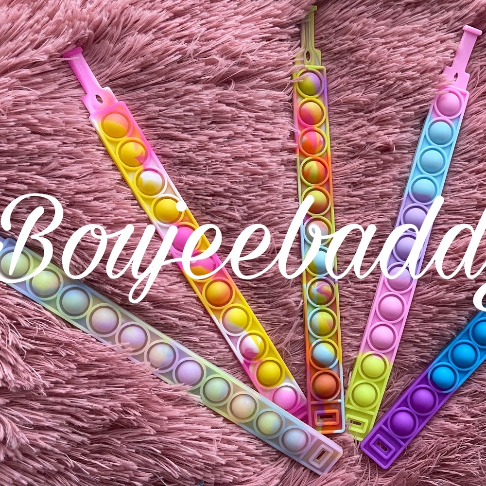 Pop it bracelets
